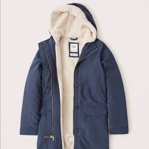 Sherpa Lined Military Parka
